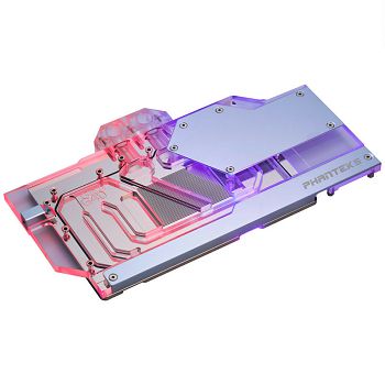 Phanteks Glacier G40 RTX 4080/90 vodeni blok sa Backplate-om za MSI, D-RGB - krom PH-GB4090MS_CR01_BP