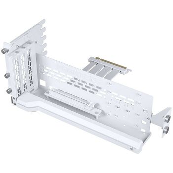 Phanteks Premium Vertical GPU Bracket + PCIe 4.0 x 16 Riser Cable, DRGB - 220mm, White PH-PGPUKT4.0_DWT01