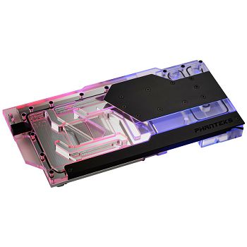 Phanteks Glacier G40 RTX 4090 Waterblock incl. Backplate for Asus, D-RGB - black