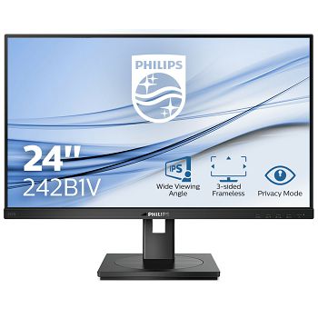Monitor Philips 23,8 242B1V, HDMI, DVI, DP, USC3.2, filter