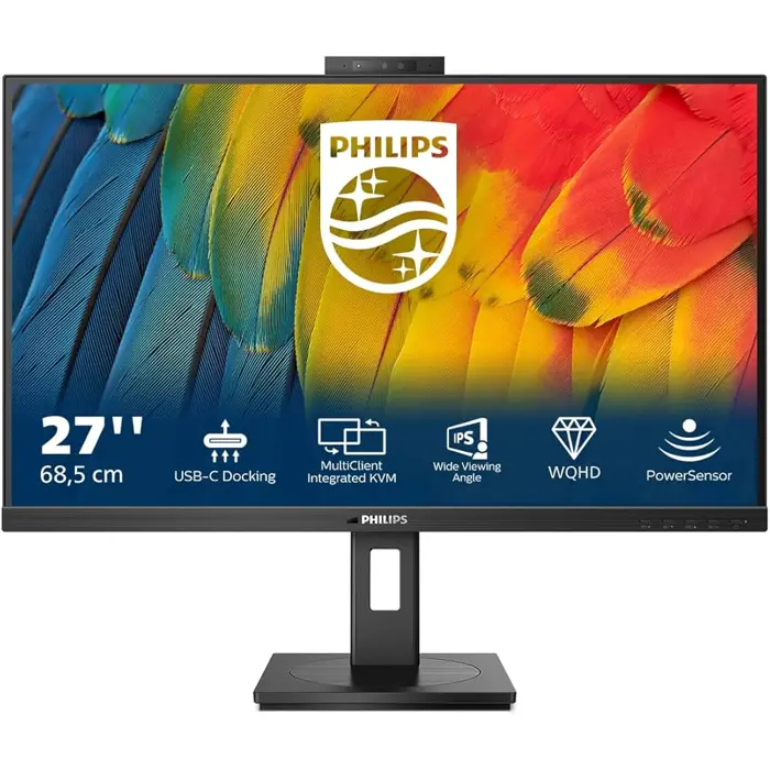 Philips 27B1U5601H 27", HDMI, DP, 100W, HAS, wcam