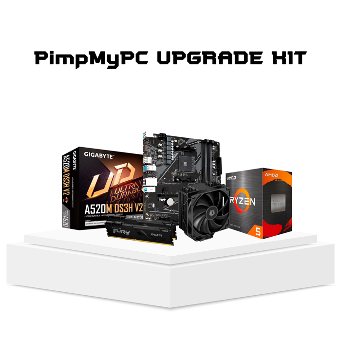 PimpMyPC Upgrade Kit R5.B450.16 (AMD Ryzen 5 5600, A520M, 16GB DDR4)