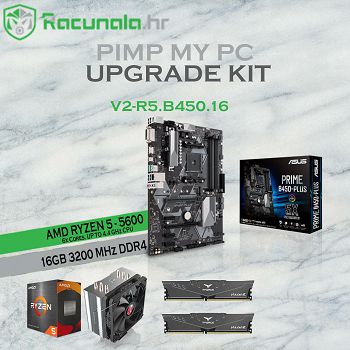 PimpMyPC Upgrade Kit R5.B450.16 (AMD Ryzen 5 5600, B450M, 16GB DDR4)