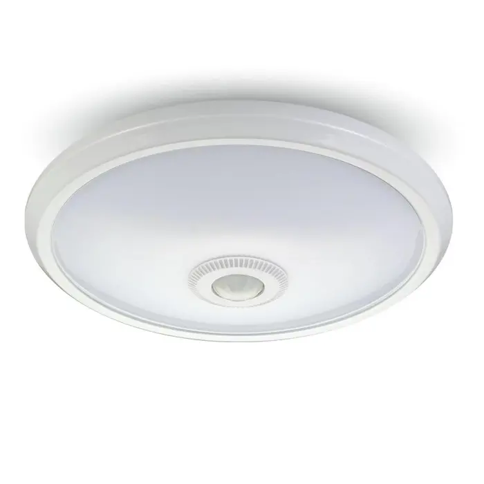 Plafond V-TAC VT-13 12W LED SAMSUNG CHIP IP20 motion detector 6500K 900lm (SKU 21809) White