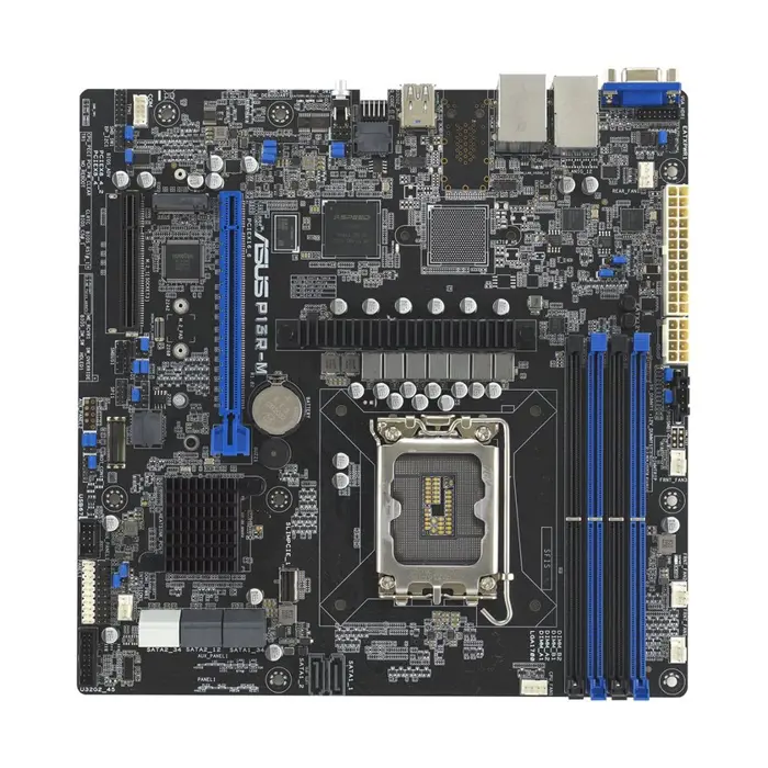 Matična ploča  Asus P13R-E 1x LGA1700 Intel Xeon E-24XX C266 (4xDIMM, 8x SATA, 2xM.2, 2x1GbE, ASMB11-iKVM, ATX)