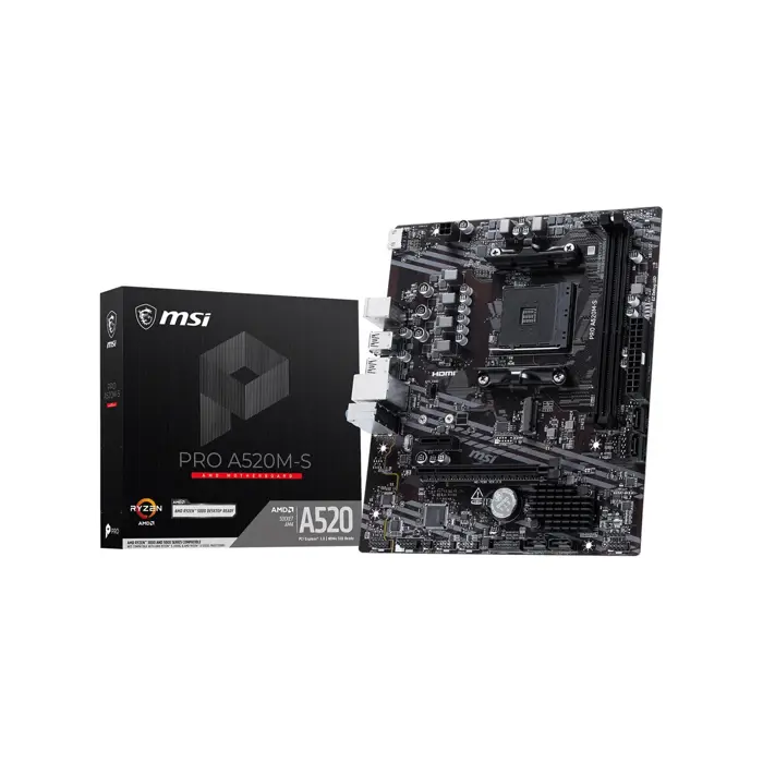 Płyta główna MSI PRO A520M-S