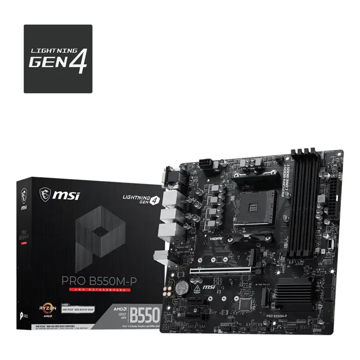 Płyta główna MSI PRO B550M-P WIFI6E