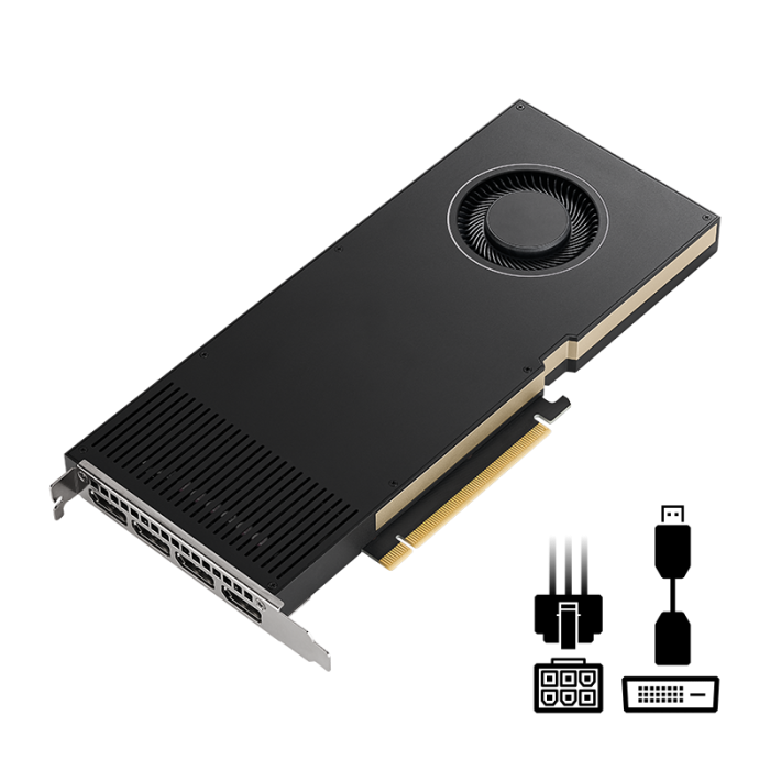 PNY Quadro RTX A4000 16B GDDR6 PCI-E 4.0 graphics card