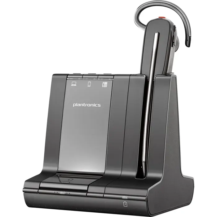 Poly Poly Savi 8240 Office DECT, headset black, mono, USB-A, USB-C, Microsoft Teams