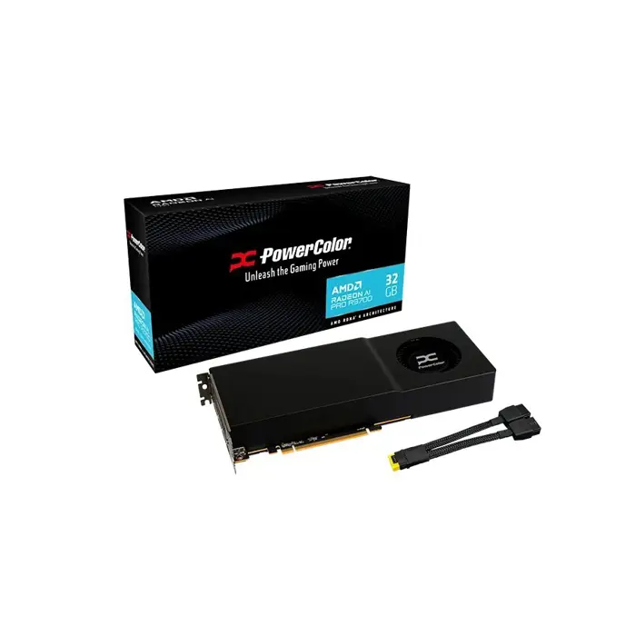 PowerColor AI PRO R9700 32G-B graphics card