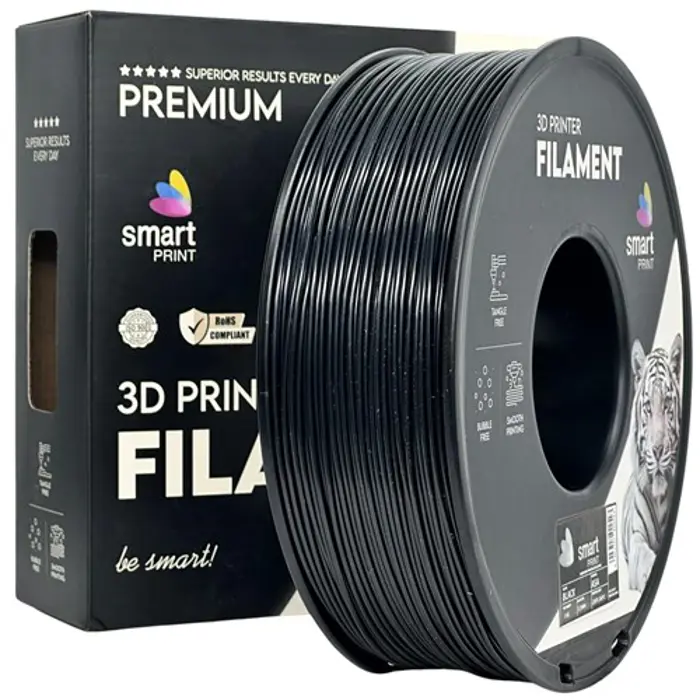 PREMIUM 3D FILAMENT ASA BLACK 1KG