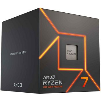 Procesor AMD Ryzen 7 7700 BOX, AMD Wraith Prism, AM5, 100-100000592BOX