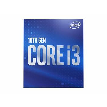 Procesor INTEL Core i3 10100F BOX, s. 1200, 3.6GHz, 6MB cache, Quad Core