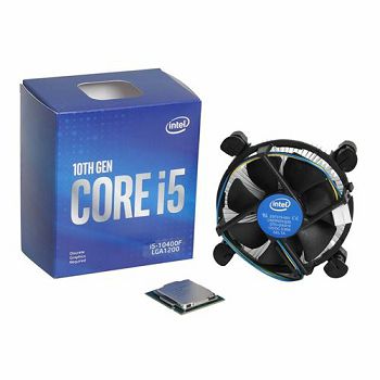 Procesor Intel Core i5 10400F (2.9GHz, 12MB, LGA1200) box, BX8070110400F