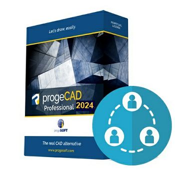 progeCAD 2024 2D/3D Professional SL - osnovna licenca