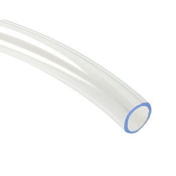 PVC hose 13/10mm - clear / UV blue - 1m 59038