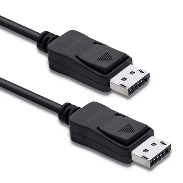 Qoltec DisplayPort v1.4 male | DisplayPort v1.4 male | 8K | 3m