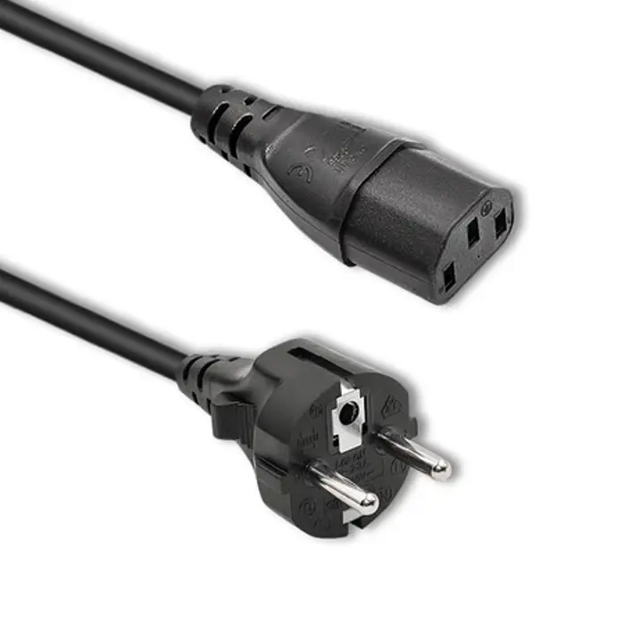 Qoltec Power cable SCHUKO/C13 | 1.8m