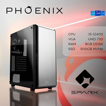 Računalo Phoenix SPARK Z-183 Intel i5-12400/8GB DDR4/NVME SSD 500GB