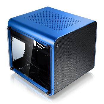Raijintek METIS EVO TG Mini-ITX kućište, Tempered Glass - plavo 0R20B00163