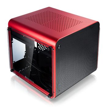 Raijintek METIS EVO TG Mini-ITX kućište, Tempered Glass - crveno 0R20B00164