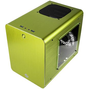 Raijintek METIS PLUS Mini-ITX kućište - zeleno Window 0R200060           