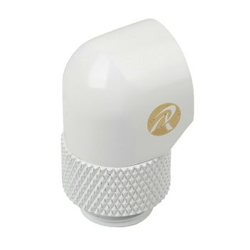 Raijintek RAI 90 degrees G1/4 inch male to G1/4 inch female - rotatable, pack of 6, white 0R40B00249