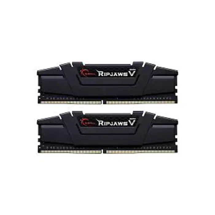 RAM DDR4 32GB PC4-25600 3200MT/s CL16 1.35V, G.SKILL Ripjaws V, črn - F4-3200C16S-32GVK
