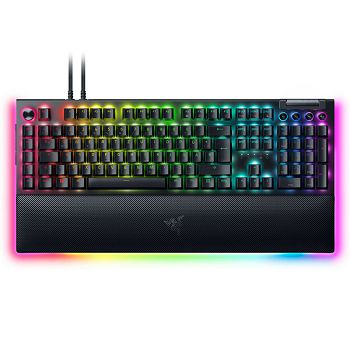 Razer BlackWidow V4 Pro Gaming Keyboard, Green Switch, USB, DE Layout RZ03-04680400-R3G1