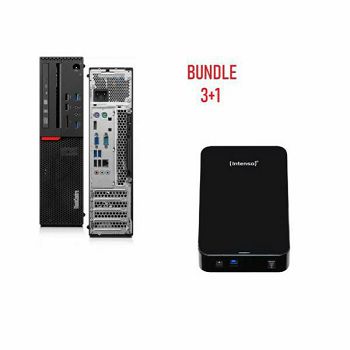 Rennowa Lenovo ThinkCentre M700 SFF Intenso 8TB External HDD BUNDLE