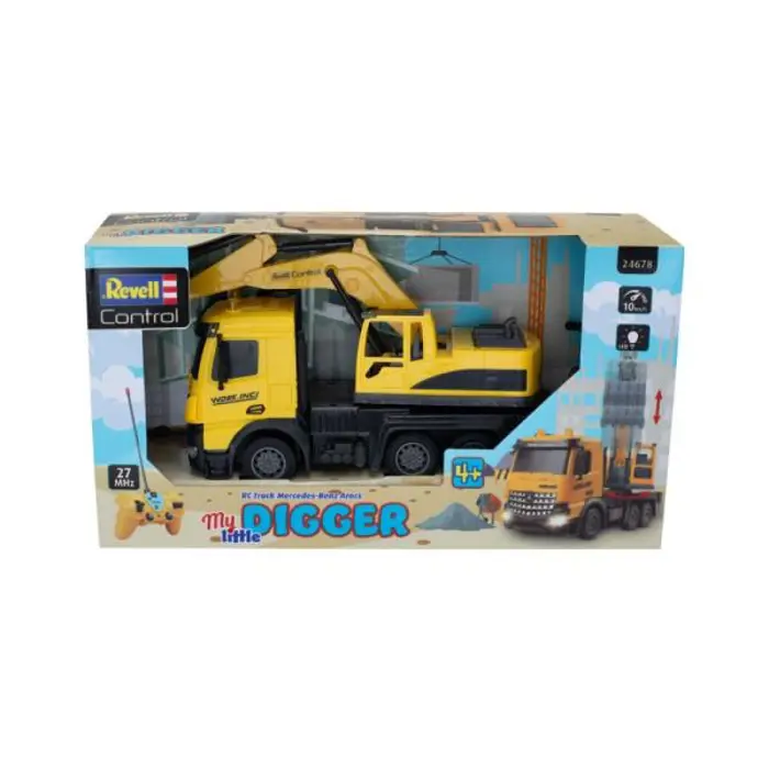 REVELL 24679 Truck radio car Mercedes-Benz Arocs "My little Digger"