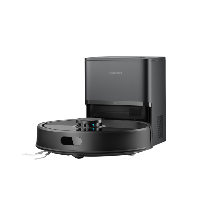 Roborock Q7 BF+ robotski sesalnik s samopraznilno postajo, črn