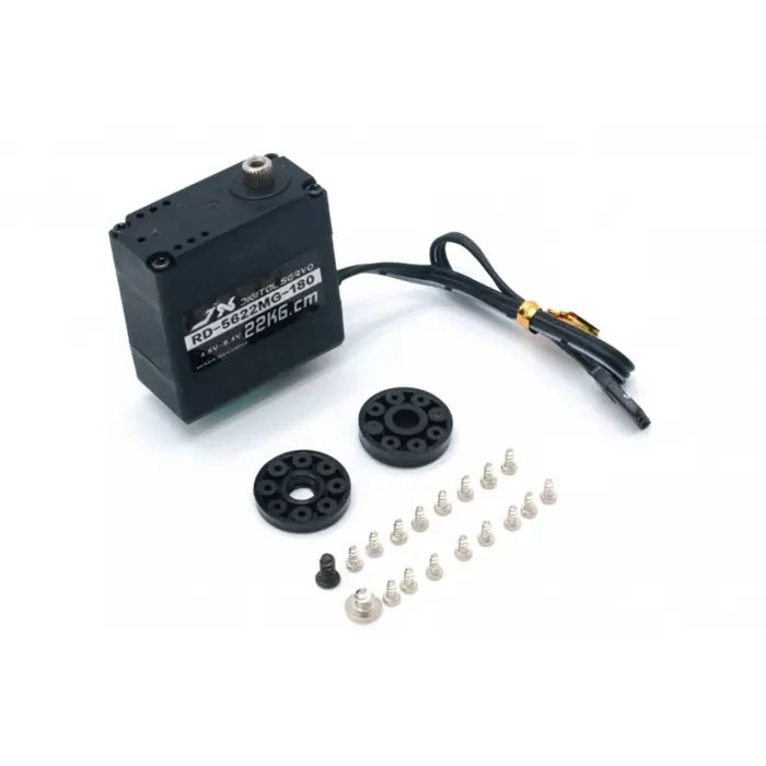 Robot servo 2.2 Nm, 300o, dual axis, 6 V, metal