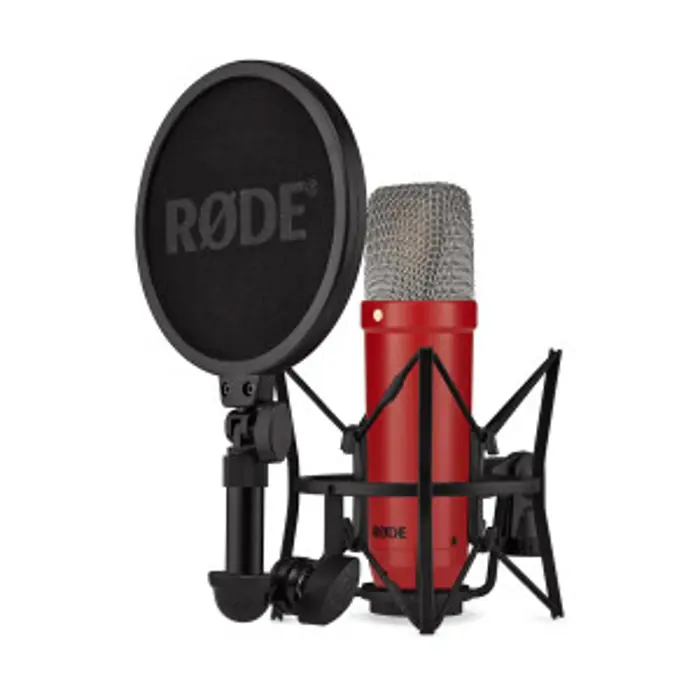 Rode NT1 Signature Red, Großmembran-Kondensatormikrofon - rot-NT1SIGNATURERED