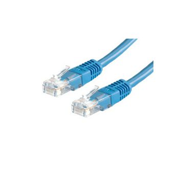 Roline Value UTP patch kabel Cat.6 (Class E), plavi, 7 m