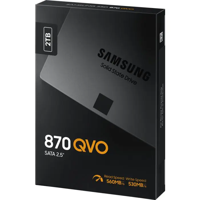 Samsung 2TB 870 QVO SSD SATA3 2.5" disk