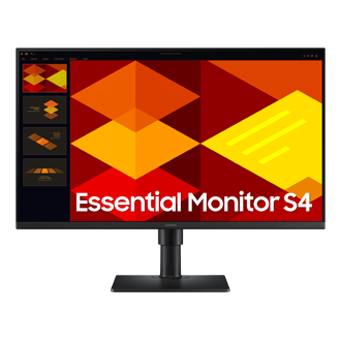 Samsung Essential S4 S40GD, 27 Zoll Essential Monitor, 100 Hz, IPS, schwarz-LS27D406GAUXEN