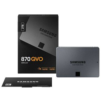 SAMSUNG SSD 870 QVO 2TB SATA3, MZ-77Q2T0BW