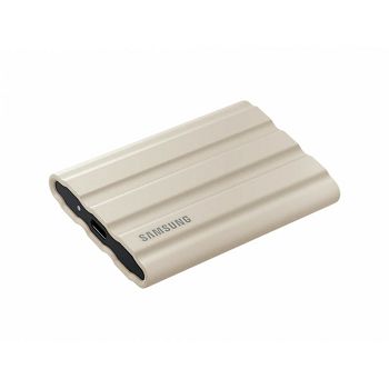 Samsung T7 External SSD 1TB Type-C USB 3.2 Gen2 NVMe, IP65, Shield, beige