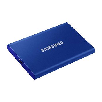 Samsung T7 External SSD 2TB Type-C USB 3.2 Gen2 V-NAND UASP, blue