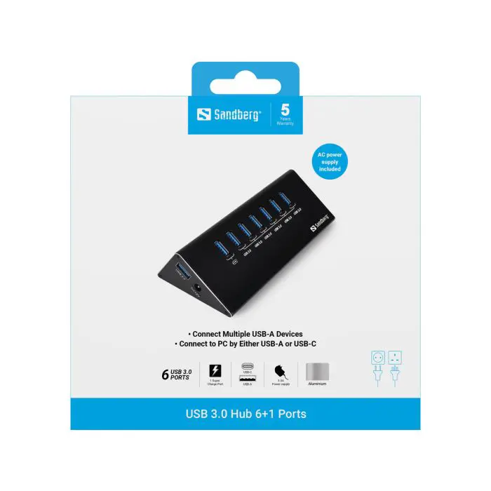 sandberg-usb-30-hub-6-1-ports-13299-e0011156.webp