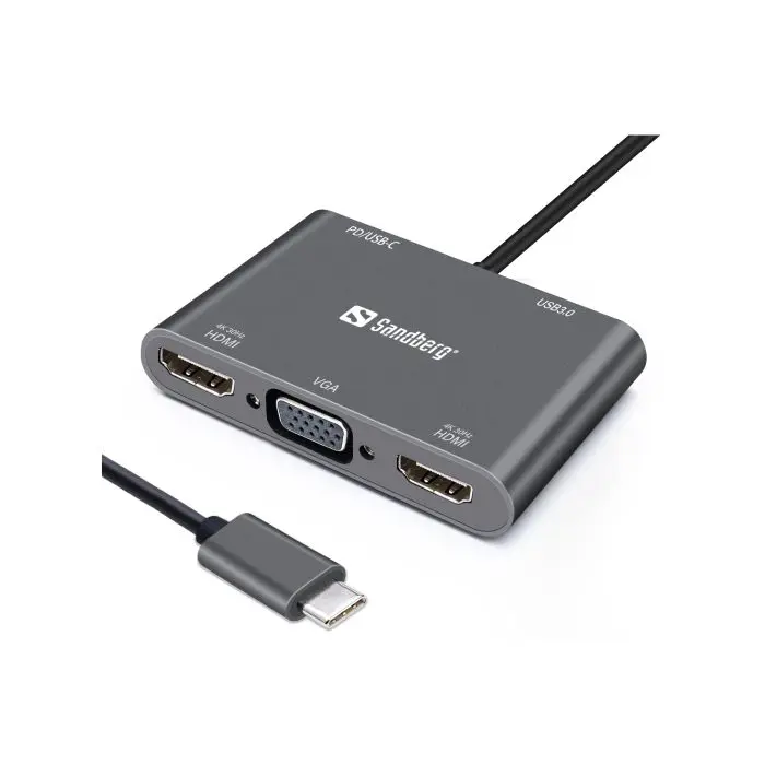 sandberg-usb-c-dock-2xhdmi-1xvga-usb-pd-docking-docking-stat-64772-e0011190.webp