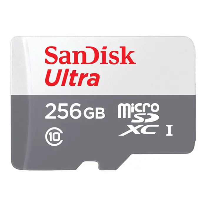 SANDISK 256GB Ultra microSDXC + SD Adpt