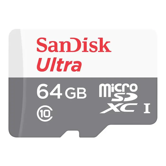 SANDISK 64GB Ultra microSDXC + SD Adpt