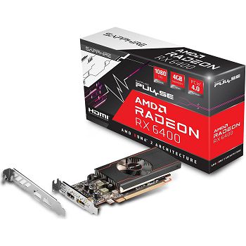 SAPPHIRE PULSE AMD RADEON RX 6400 GAMING