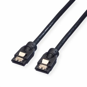 Sata kabel USB3.0 Roline, crni, 0.5m