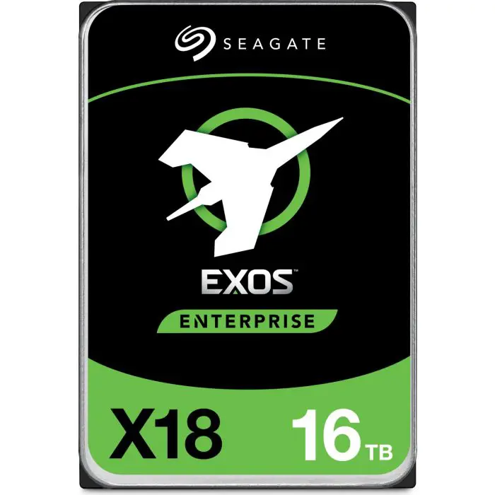 SEAGATE 16TB Exos X18 256MB cache, 7200 rpm