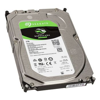 Seagate BarraCuda Compute HDD, SATA 6G, 7200 U/min, 3,5" - 2 TB ST2000DM008