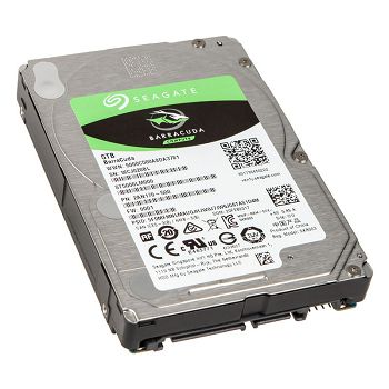 Seagate BarraCuda HDD, SATA 6G, 5400 U/min, 2,5" - 5 TB ST5000LM000