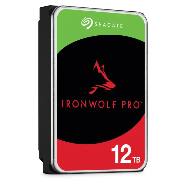 Seagate NAS Hard Drive 12TB 7200 256MB SATA3 IronWolf PRO